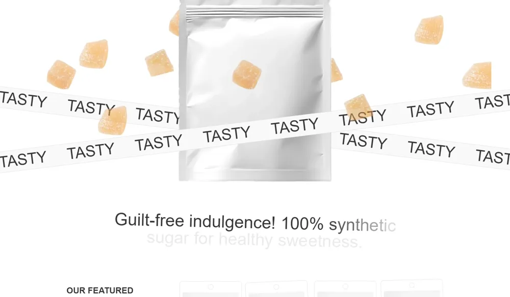 Candy E-commerce Design